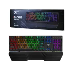 Tipkovnica Havit Gamenote USB mehanska HV-KB498L  - SLO znaki