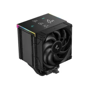 Zračni hladilnik DeepCool AK500 DIGITAL PRO - 120mm 162mm ARGB črna (R-AK500-BKAPMN-G)