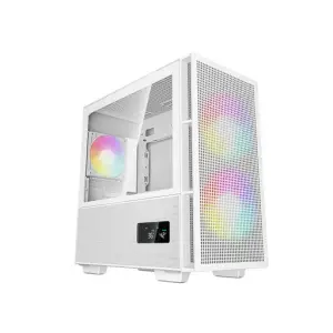 Ohišje Deepcool CH360 DIGITAL microATX - bel ARGB