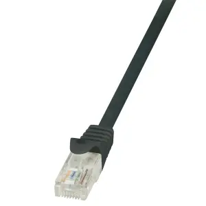 KABEL PATCH UTP Cat 6   7,50m  RJ45 1Gbit LogiLink - črn (CP2083U)