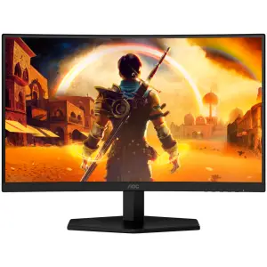 Monitor AOC 59,9 cm (23,6") C24G42E 1920x1080 Curved Gaming 180Hz VA 5ms 2xHDMI DisplayPort Zvočniki  DCI-P3-88,8% AdaptiveSync HDR10 G4