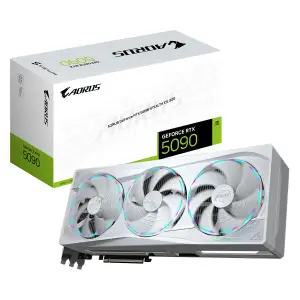 Grafična kartica nVidia RTX5090 GigaByte Stealth ICE bela - 32GB GDDR7 (GV-N5090AORUSST ICE-32GD)