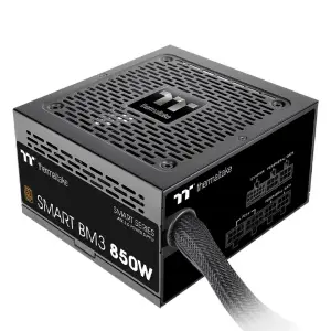 Napajalnik - 850W Thermaltake 850 Smart BM3 80Plus Bronze 85% ATX3.0 ATX12V Semi-Modular 120mm črna (PS-SPD-0850MNFABE-3)