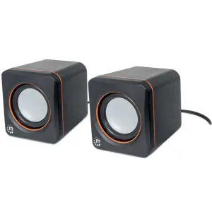 Zvočniki Manhattan 2600 6W 2.0 (črna)