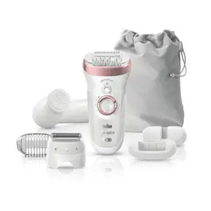 Braun Silk-épil 9 SensoSmart 9/880 40 tweezers Rose gold, White