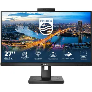 Monitor Philips 68,6 cm (27,0") 275B1H 2560x1440 konferenca 75Hz IPS 4ms DVI HDMI DisplayPort 4xUSB3.2 Pivot Kamera Zvočniki 2x3W  3H sRGB123% B-line