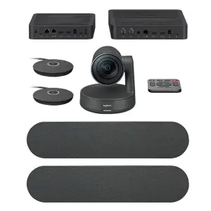 Konferenčni sistem Logitech Rally Plus 4K Kit komplet USB-C HDMI 4K UHD daljinec (960-001224)
