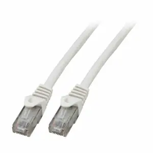 KABEL PATCH UTP Cat 6   7,50m  RJ45 1Gbit EFB - bel (K8104WS.7,5)