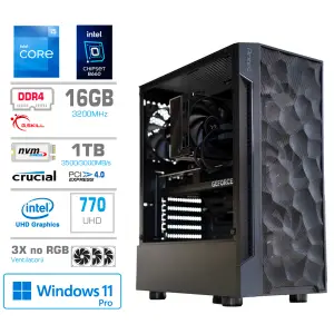 Računalnik MEGA TWR S7 i5-12600K/Intel 770/16GB/1TB/750W/Win11Pro RGB