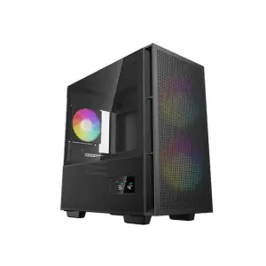 Ohišje Deepcool CH360 DIGITAL microATX - črna ARGB
