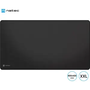 Podloga za miško NATEC tekstilna tkanina 800x400mm XXL vodoodporna črna (POD-NAT-COLORS-XXL-B)