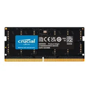 SO-DIMM SO-DIMM DDR5 32GB 5600MHz CL46 Single (1x32GB) Crucial - 1,1V tray (CT32G56C46S5T)
