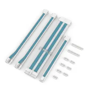 Napajalni kabli (KIT) - Svetlo modra / Bela