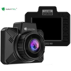 Avto kamera AR202 NV Full HD 140 snemalni kot G-senzor zaznavanje gibanja Navitel črna (DVR-NAVI-AR202NV)