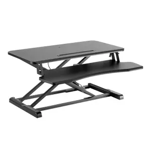Dvižna miza LogiLink ročna s stojalom za tipkovnico, nastavljiva (EO0033)