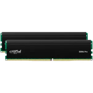 DDR5 32GB 6400MHz CL38 KIT (2x16GB) Crucial Pro XMP3.0 1,35V Gaming črna (CP2K16G64C38U5B)