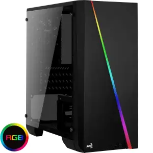 Ohišje Aerocool Cylon MidiATX - črna RGB