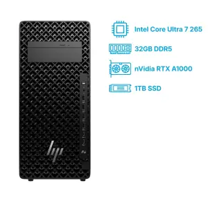 Delovna postaja HP Tower Z2 G1i Ultra 7-265/W880/32GB/1TB/RTX A1000 4xmDP /700W-92%/Win11Pro (A40NJET#ABB)