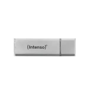 Spominski ključek 16GB USB2.0 Intenso Alu Line 28MB/s 6,5MB/s aluminij s pokrovčkom srebrn (3521472)