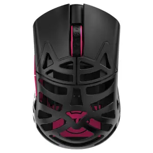 Gaming miška brezžična WLMOUSE Beast Miao , črna-roza (GAMO-1360)