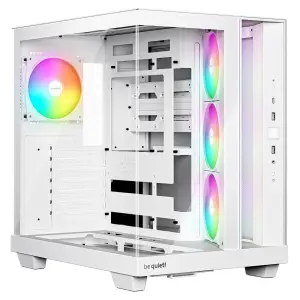 Ohišje be quiet! Light Base 500 LX microATX - bela RGB