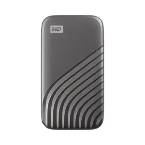 Prenosni disk SSD 1TB USB-C WD My Passport 1050/1000MB/s  - siva (WDBAGF0010BGY-WESN)