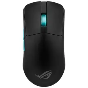 Miš Asus brezžična Harpe Ace Aim Lab Edition optična gaming 54g 36000DPI RGB črna (90MP02W0-BMUA00)