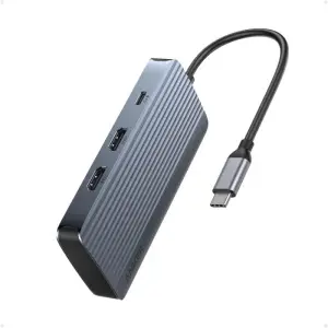 Priklopna postaja USB-C => Anker 7v1 4xUSB-A 2xHDMI 1x USB-C 100W (A83740A2)