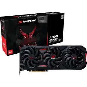 Grafična kartica AMD RX9070 XT PowerColor Red Devil Limited Edition - 16GB GDDR6  | 1xHDMI 2.1b 3xDisplayport 2.1a (RX9070XT 16G-E/OC)