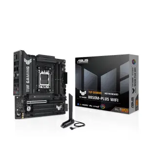 Osnovna plošča AM5 Asus TUF Gaming B850M-Plus WiFi microATX 1xHDMI 1xDisplayPort