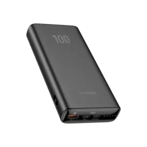 Prenosna baterija Veger T100 20.000mAh 2xUSB-C 1xUSB-A 100W črna (W2032C)