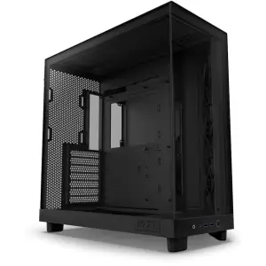 Ohišje NZXT H6 Flow MidiATX - črna