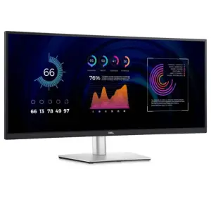 Monitor Dell 86,4 cm (34,0") P3424WE 3440x1440 Curved IPS 5ms HDMI DisplayPort USB-C 90W 4xUSB3.2 HAS  3H sRGB99% RJ45 KVM- odprta embalaža