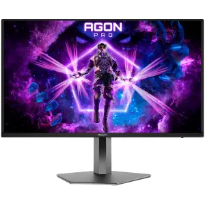 Monitor AOC 80 cm (31,5") AG326UD 3840x2160 Gaming 165Hz OLED 0,03ms 2xHDMI DisplayPort 3xUSB3.2 Pivot Zvočniki 2x8W  2H DCI-P3-99% AdaptiveSync G-Sync Compatible HDR400 Agon PiP+PbP