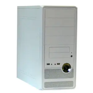 Ohišje Premium PA806  MidiATX - bela