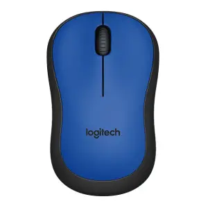 Miš brezžična za notesnike Logitech M220 silent modra (910-004879)