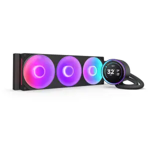 Vodno hlajenje NZXT Kraken Elite - 360mm RGB črna (RL-KR36E-B2)