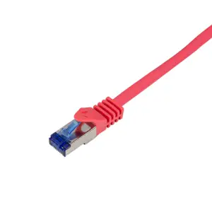 KABEL PATCH SFTP Cat.6A   2,00m  RJ45 10Gbit LSHF LogiLink - rdeč (C6A054S)