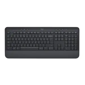 Tipkovnica brezžična + Bluetooth Logitech K650 Signature US international | SLO gravura grafitna (920-010945)