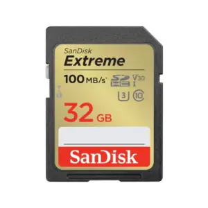 Spominska kartica SDHC 32GB Sandisk Etreme /100MB/ U3 V30 UHS-I (SDSDXVT-032G-GNCIN)