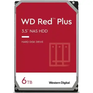 Trdi disk 6TB SATA3 WD60EFPX 6GB/s 256MB Intellipower Red Plus - primerno za NAS (WD60EFPX)