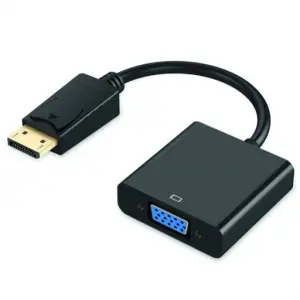 Adapter DisplayPort 1.1a (m) => VGA (ž) Ewent - 15cm