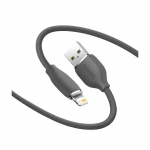 Kabel USB-A => Apple Lightning 1,2m 2,4A črn Baseus Jelly (CAGD000001)