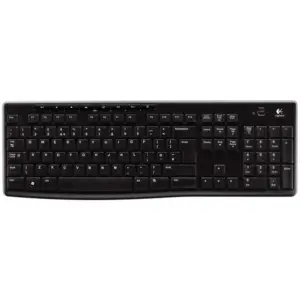 Tipkovnica brezžična Logitech K270 US international | SLO gravura črna (920-003738)