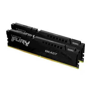 DDR5 64GB 5200MHz CL40 KIT (2x32GB) Kingston Fury Beast XMP3.0 1,25V Fury črna (KF552C40BBK2-64)