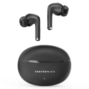Slušalke brezžične TaoTronics ušesne z mikrofonom BT BH1118 črne ANC (53-05010-099)