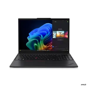 Prenosnik Lenovo 40,64 cm (16,0") ThinkPad T16 G4 1920x1200 IPS 400nit Ryzen AI 7 PRO 350/32GB/SSD1TB/BL/AI Chip: 50 TOPs/PC-Carbon/AMD Radeon 860M/Win11Pro (21QN001DSC)