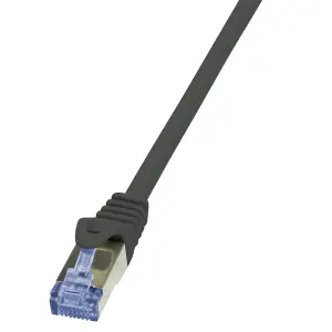 KABEL PATCH SFTP Cat.6A 1,00m RJ45 10Gbit 500MHz LogiLink črn (CQ3033S)