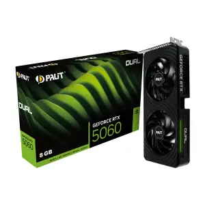 Grafična kartica nVidia RTX5060 Palit Dual - 8GB GDDR7 (NE75060019P1-GB2063D)