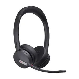 Slušalke brezžične Yealink naglavne z mikrofonom BT/USB-C BH70 črne ENC (1208667)